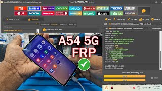 Samsung Galaxy A54 5G A546B Frp Bypass Unlock tool