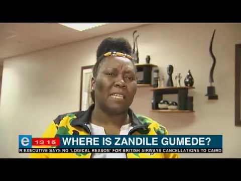 Where is Durban Mayor Zandile Gumede?