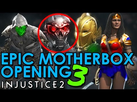 MEGA MOTHERBOX OPENING 3: STAFF OF GRAYSON?!! RED SON SUPERMAN!!