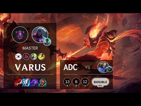 Varus ADC vs Ezreal - KR Master Patch 11.14