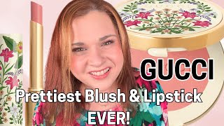NEW GUCCI Blush de Beauté & Rouge de Beauté Lipstick - GORGEOUS!