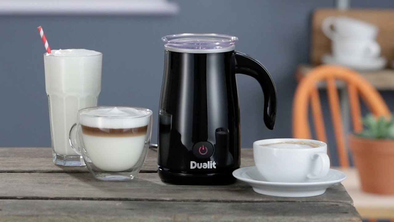 How to froth milk in the Dualit Milk Frother preview