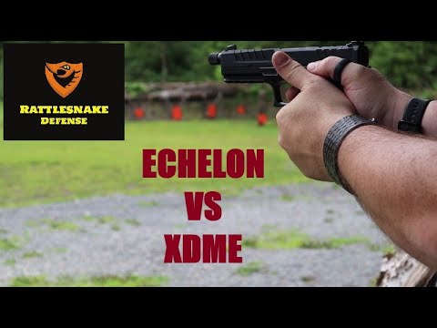 Springfield Echelon 9mm -VS- XDM Elite 9mm Is it worth the upgrade?  Test, Compare, and Review.