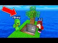 Mikey and JJ Found Secret Island Bunker in Minecraft (Maizen)