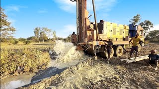 Download lagu Borewell Drilling River Like Water | Deep 60 Feet in 10 hp Water | The Future Of Water Access mp3