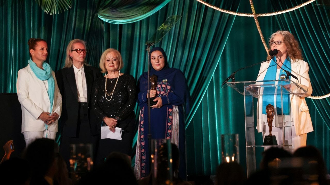 Women of the Sun x Women Wage Peace's Acceptance Speech at the 2024 Albies