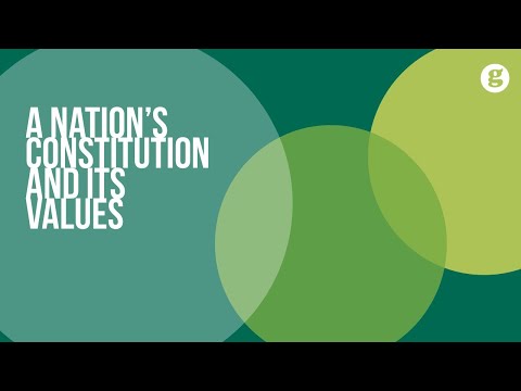 A Nation s Constitution and Its Values