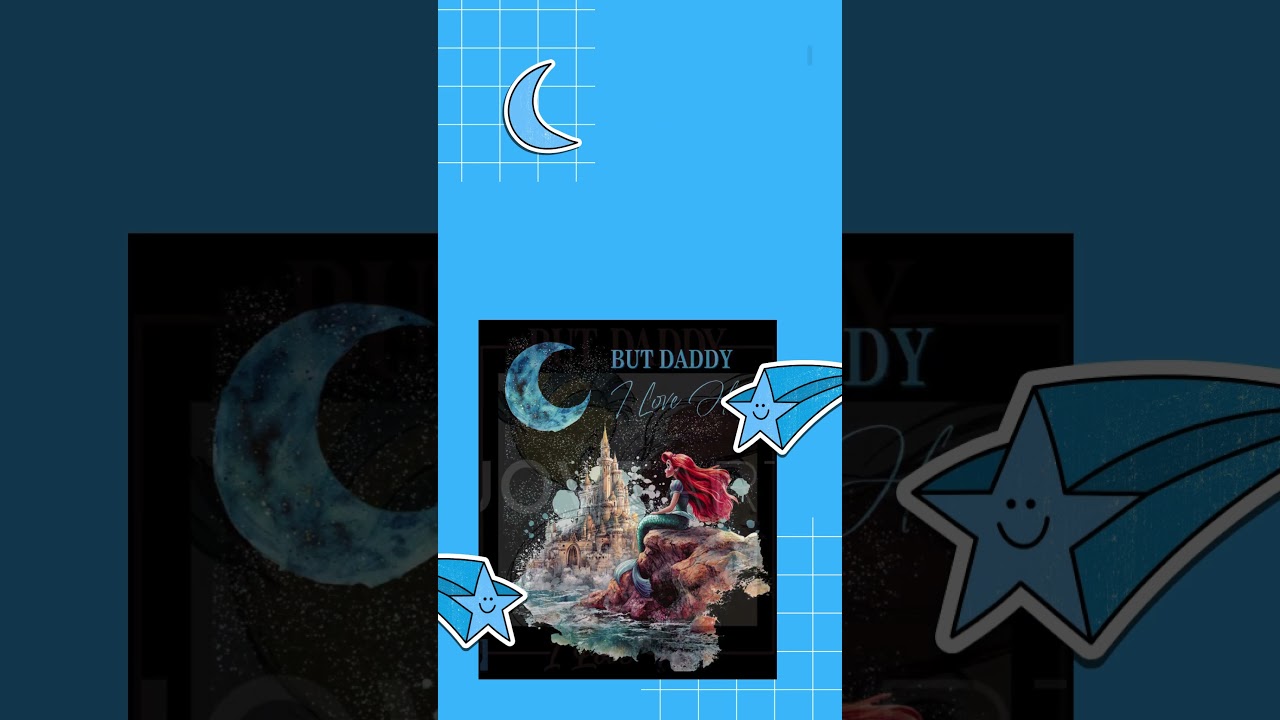 Disney’s The Little Mermaid – ‘But Daddy, I Love Him’ SVG & PNG Designs for Creative Fans