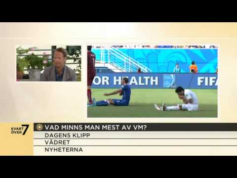 De tre mest minnesvärda ögonblicken i fotbolls-VM 2014 - Nyhetsmorgon (TV4)