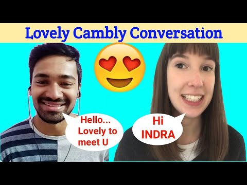 Cambly Conversation with a Native English Speaker from Northern Ireland || ICONIC INDRA