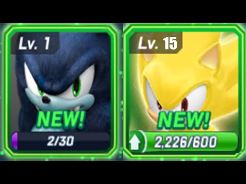 Sonic Forces - Werehog New Character Unlocked vs Super Sonic - 52 Characters Unlocked Gameplay