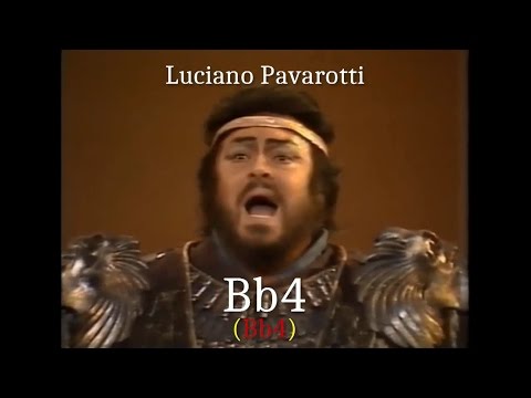 Opera Singers -  The Tenor B-flat (Bb4) - High Notes Battle