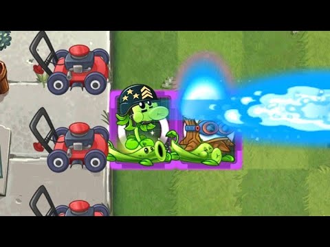 Can Mega Gatling Pea at Lvl Max defeat a Gargantuar level 100?