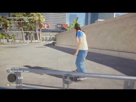 Skate 4 Gap Out 180 Spin & Grind in Sequence