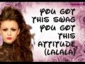 Cher Lloyd ft Mike Posner - With Your Love [LYRICS ...