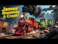 The Adventure Begins James S Runaway Crash Scene Train Engine Story Remake Part 2