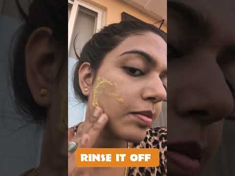 Rice and mango face mask