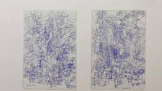 Drawing with memory of plants in Indonesia
