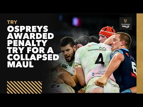 Ospreys extend their lead in Cardiff with a penalty try