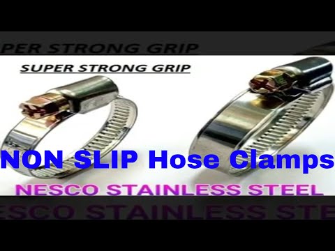 Stainless steel,mild steel wide gi hose clamp, size: 1 inch ...