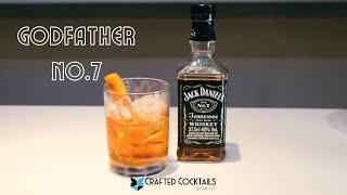 Jack Daniel&#39;s Cocktail - The Godfather No. 7( 1 minute cocktail recipe)