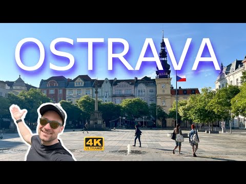 OSTRAVA Walking Tour 4K, CZECH REPUBLIC Walk Tour POV