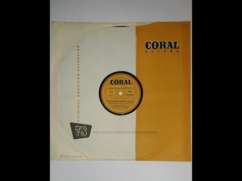BILLY WILLIAMS QUARTETT  "Sh - Boom"  Deutsche 78er CORAL 1954