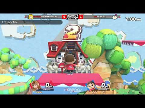 CFL Smackdown Ultimate 250!! - Pikpocket (Olimar, Villager) vs. Arhkma (Zelda) - Winners R1