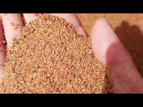 Silica sand production process