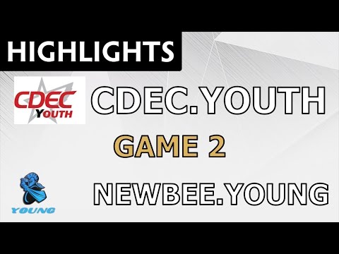 CDEC.Youth vs Newbee.Young [Game 2] Dota 2 Professional League - Dota Highlights