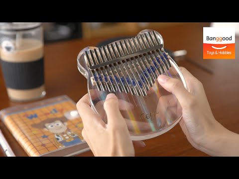 17 Keys Cega Crystal Kalimba Acrylic Thumb Piano - Banggood Toy