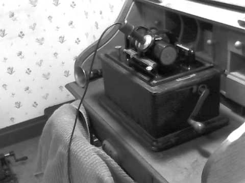 edison I.C.S. cylinder phonograph / 90 rpm