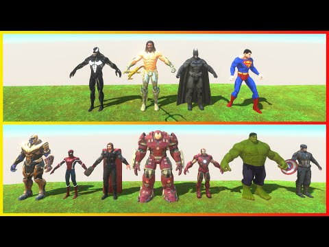MARVEL vs DC COMICS Epic Battle - Animal Revolt Batlte Simulator