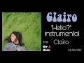 Clairo - Hello? (instrumental)
