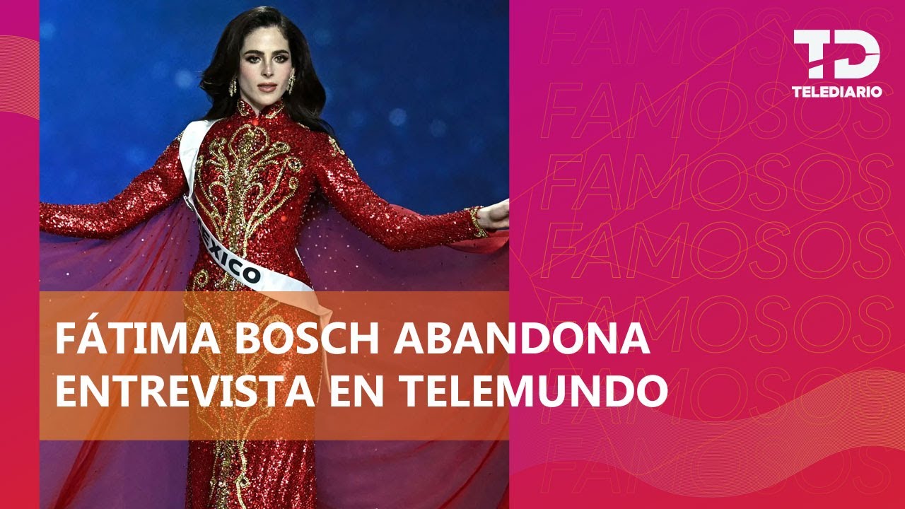 Fátima Bosch abandona entrevista en vivo tras incómodas preguntas sobre Nawat Itsaragrisil