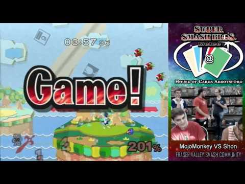 Melee @ HoC Weekly #8 - Singles: MojoMonkey(DK/Falco/Peach) VS Shon(Marth) Winner Semis