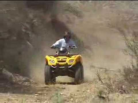 ATV Television Test - 2007 BRP Outlander 800