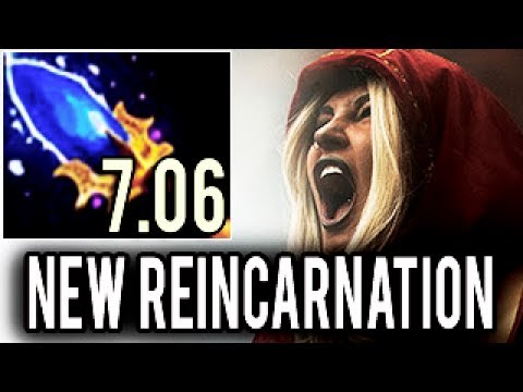 NEW Reincarnation Imba 7.06 Legion Commander 1200+ Damage Non-Stop Duel Machine Gun by Waga Dota 2