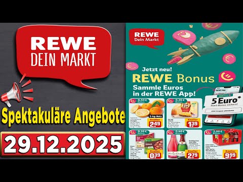 REWE Werbung Prospekt | Gültig von 29.12.2025