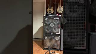 Video thumbnail for swr sm 900 swr goliath iii 410 swr son of bertha test status king 5 string bass by 王瀚一