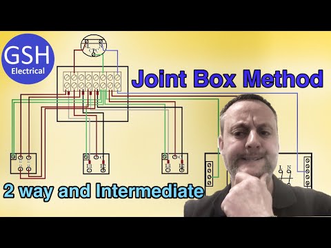 2 Way and Intermediate Switching Joint Box Method Wiring Diagram Connections Explained