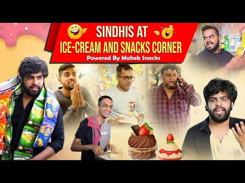 Sindhis At Ice-cream And Snacks Corner | Sindhi Time