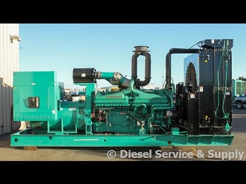 Cummins 1500 kW Standby Diesel Generator