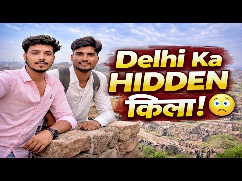 Tughlaqabad Fort Full Tour 😳| Delhi ka Hidden Historical Place⛰️