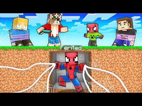 FERİTED MANHUNT'ta SÜPER KAHRAMAN OLDU - Minecraft