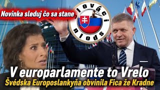 Róberta Fica ohovárala Švedska Europoslankyňa v parlamente EU ‼️ Je toto normálne🤔 ‪@spravodlivost_mv‬
