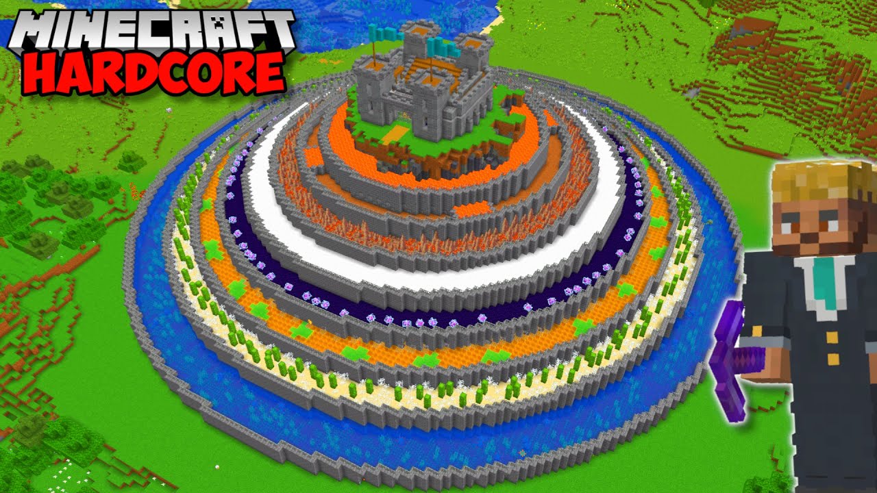 I Built The WORLDS SAFEST BASE in Minecraft Hardcore (#101)