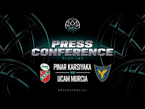 Pinar Karsiyaka v UCAM Murcia - Press Conference | Basketball Champions League 2022/23