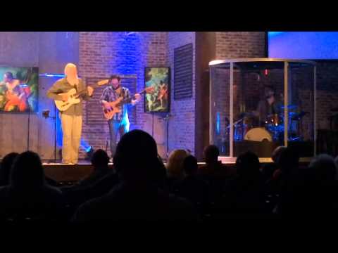 Fred Hamilton plays at Cross Timbers Church