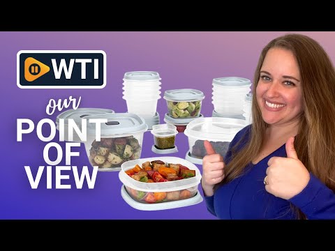 Rubbermaid Food Storage Containers - WTI product video review